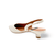 26017 Fabiana White Slingback Pump