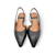 26017 Fabiana Black Slingback Pump