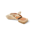 26001 Gaia Natural Slingback Flat