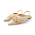 26001 Gaia Natural Slingback Flat