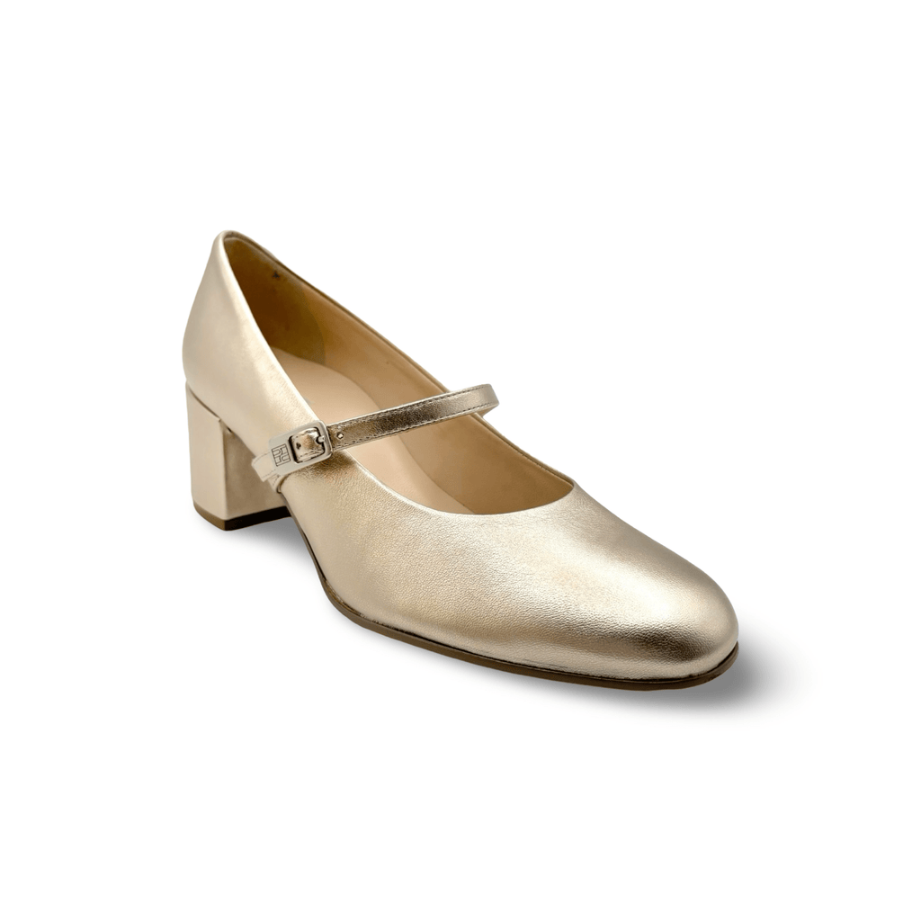 Gold mary jane shoes womens discount