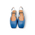 26007 Giada Blue Slingback Flat