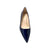 Chemia Navy Patent kitten Heel Pump