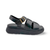 Gen-FF Black Fisherman Sandal