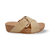 Lulu Cappuccino Resin Buckle Sandal