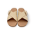 Lulu Cappuccino Resin Buckle Sandal