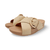 Lulu Cappuccino Resin Buckle Sandal