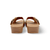 Lulu Cappuccino Resin Buckle Sandal