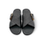 Lulu Black Resin Buckle Sandal