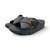 Lulu Black Resin Buckle Sandal