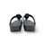Fino Black Bead Cluster Sandal
