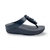 Fino Navy Bead Cluster Sandal