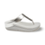 Fino Silver Pearls Crystal Sandal