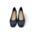 Delicato Denim Crystal Flat