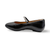 Delicato Black Mary-Jane Flat