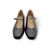 Delicato Black Mary-Jane Flat