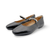 Delicato Black Mary-Jane Flat