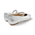 Delicato Silver Mary-Jane Flat