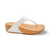 Lulu White Leather Sandal