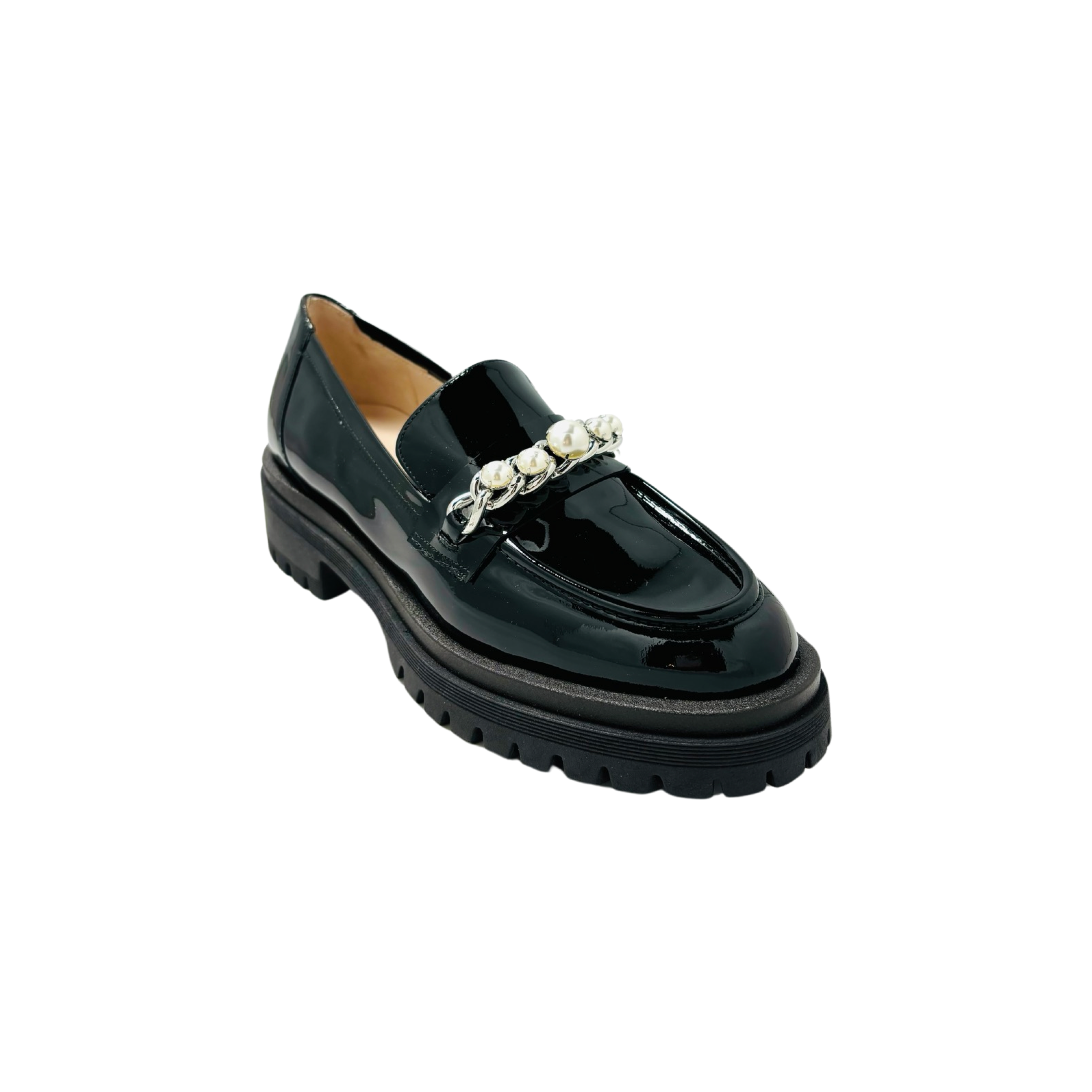 Shiny 2025 loafer shoes