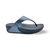 Lulu Blue Metallic Leather Sandal