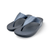 Lulu Blue Metallic Leather Sandal
