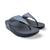 Lulu Blue Metallic Leather Sandal