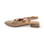T98103 Camel Slingback Flat