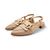 T98103 Camel Slingback Flat