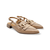 T98103 Camel Slingback Flat