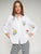 33266 Sara White Embroidered Shirt