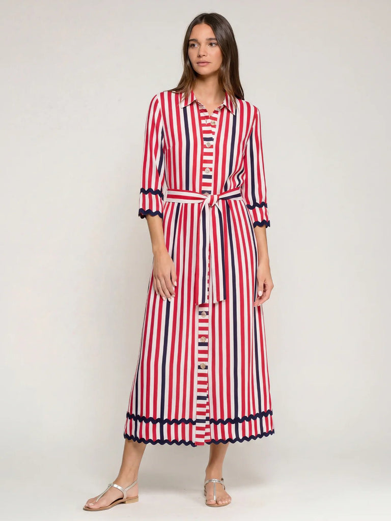 33402 Natalia Striped Dress