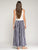 33432 Marian Navy/White Striped Trouser