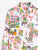 33514 Tea Silk Printed Shirt