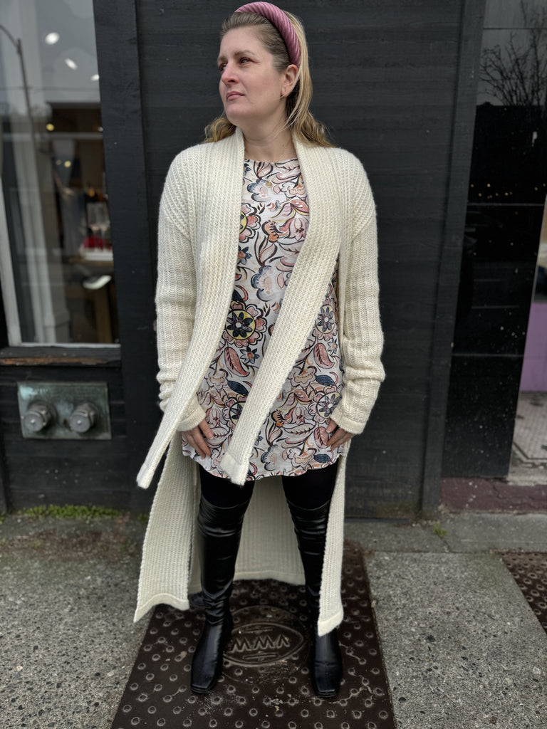 Kraft Ecru Cardigan