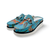 926 Turquiose Tropical Loafer Slide