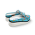 926 Turquiose Tropical Loafer Slide
