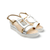 7531 Metallic Mix Match Sandal