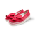Marta Red Low Wedge