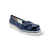 Marta Blue Low Wedge