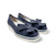 Marta Blue Low Wedge
