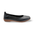 Fenja Black/Tan Leather Flat