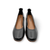 Fenja Black/Tan Leather Flat