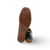 Fenja Black/Tan Leather Flat