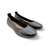 Fenja Black/Tan Leather Flat