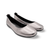 Fenja Pewter Metallic Flat