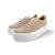 MAYA Beige Lace Up Trainer NEW COLOUR!!