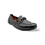 74834 Black Leather Loafer