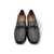 74834 Black Leather Loafer