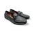 74834 Black Leather Loafer